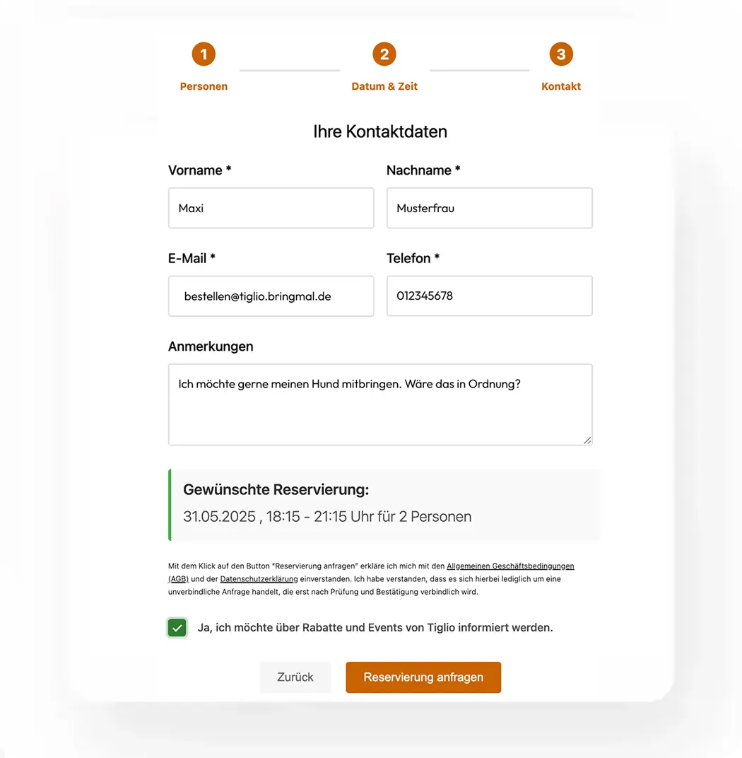 Echtzeit-Benachrichtigungen