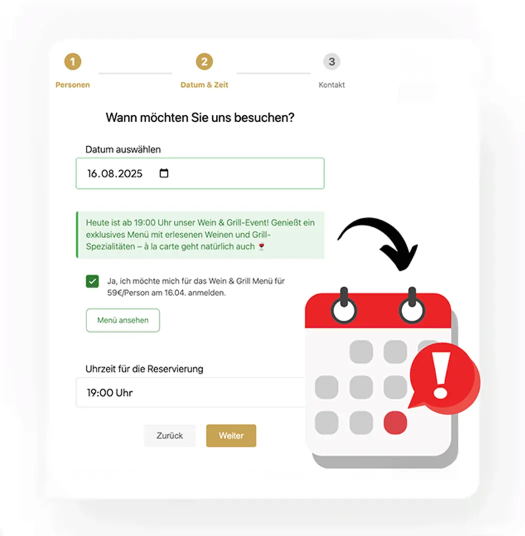 Events und Erinnerungen